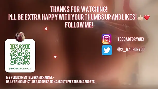 2badforyou live