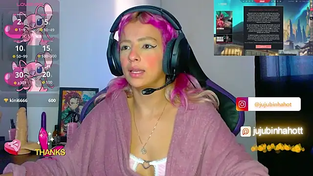 jujubinhahot live