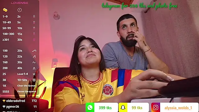 Alyssa_and_DAngelo live