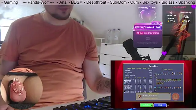 Panda-WolfX live